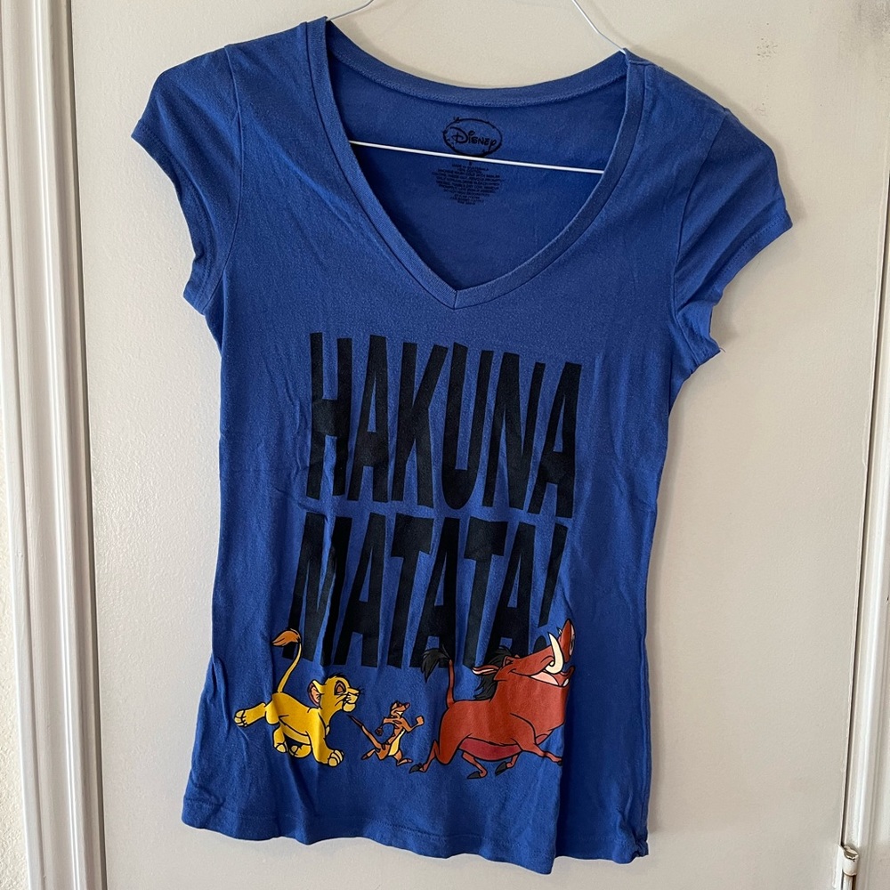 Dark blue Hakuna Matata shirt